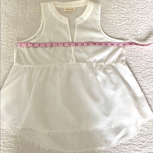 Cloth and Stone Fringed Sleeveless Top - Picture 8 of 12